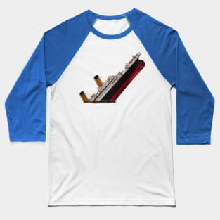 Sink Titanic Baseball T-Shirt